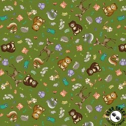 Windham Fabrics Enchanted Woods Woodland Friends Forest Windham Fabrics Enchanted Woods Woodland Friends Forest