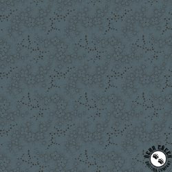 Maywood Studio Dark and Stormy Dot Flower Navy