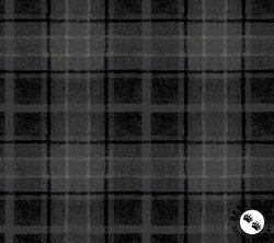 Maywood Studio Holly Jolly Flannel Big Plaid Black