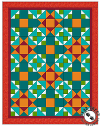 Luau Torches Quilt Pattern - PDF DOWNLOAD