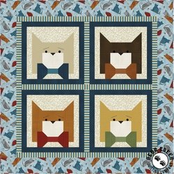 Colorful Cats - Fancy Cat Free Quilt Pattern