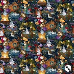 Henry Glass Serenade Critters Navy
