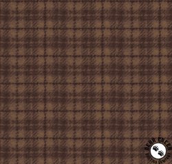 Maywood Studio Woolies Flannel Plaid Brown