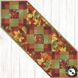 Falling Leaves - Autumn Free Table Runner Pattern