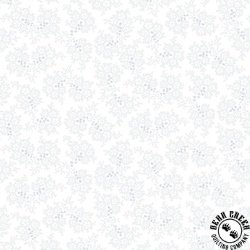 Henry Glass Quilters Flour IV Stylized Flowers with Fine Lines White on White Henry Glass Quilters Flour IV Stylized Flowers with Fine Lines White on White
