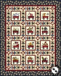 My Red Wagon II Free Quilt Pattern My Red Wagon II Free Quilt Pattern
