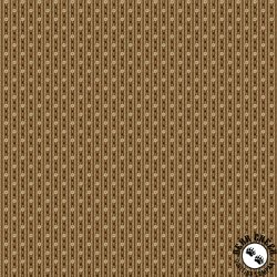 Andover Fabrics Bridgeport Square Stripes Brown