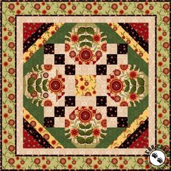 Sunflower Garden Free Table Topper Pattern by Quilting Treasures Sunflower Garden Free Table Topper Pattern by Quilting Treasures