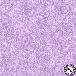 Blank Quilting Paisley Jane 108 Inch Wide Backing Fabric Lilac Blank Quilting Paisley Jane 108 Inch Wide Backing Fabric Lilac