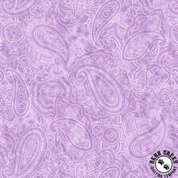 Blank Quilting Paisley Jane 108 Inch Wide Backing Fabric Lilac
