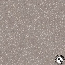 Maywood Studio Patchwork Blue Scrolls Tan