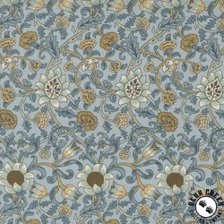 Moda Morris Manor Evenlode Florals Sky Moda Morris Manor Evenlode Florals Sky