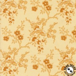 Moda Sally's Stiches Flowering Quince Honey