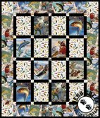 Sports Afield Free Quilt Pattern by Elizabeth Studio