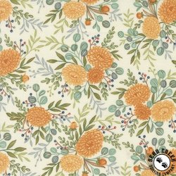 Moda I Love Fall Most of All Fall Floral Warm White Moda I Love Fall Most of All Fall Floral Warm White