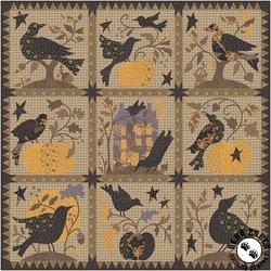 Wild Orchid The Raven Quilt Kit