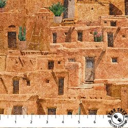 Northcott Stonehenge Sedona Spirit Adobe Houses Rust