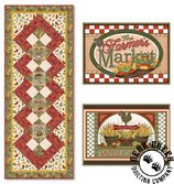 Farmer's Market Free Table Set Pattern by Quilting Treasures