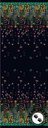 Windham Fabrics Twilight Double Border Moonlight Black Windham Fabrics Twilight Double Border Moonlight Black