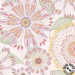 Henry Glass Flora Dora 108 Inch Wide Backing Fabric Floral Medallions Blush Henry Glass Flora Dora 108 Inch Wide Backing Fabric Floral Medallions Blush