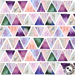 P&B Textiles Gemstones Set Triangles Multi