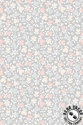 Maywood Studio Honey Bunny Hearts Light Grey Maywood Studio Honey Bunny Hearts Light Grey