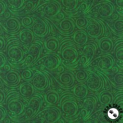In The Beginning Winter Solstice II Snow Swirl Dark Green In The Beginning Winter Solstice II Snow Swirl Dark Green