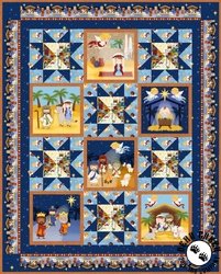 Away in a Manger O Holy Night Free Quilt Pattern