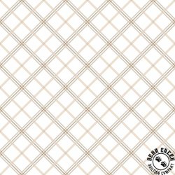 Maywood Studio Kimberbell Basics Plaid Cream/Taups Maywood Studio Kimberbell Basics Plaid Cream/Taups