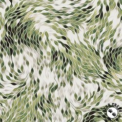 P&B Textiles Vitality 108 Inch Wide Backing Fabric Harmonious Strokes Sage Green