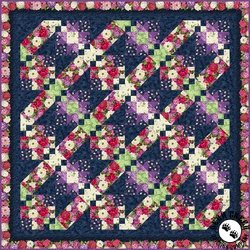 Floral Serenade I Free Quilt Pattern