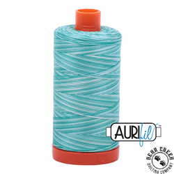 Aurifil Variegated Thread Turquoise Foam