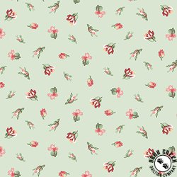 Maywood Studio Regal Rose Mini Buds Green Maywood Studio Regal Rose Mini Buds Green