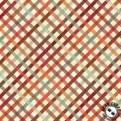 Maywood Studio Hello Autumn Bias Plaid Autumn Multi