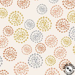Andover Fabrics Conway Cottage Bunches Chalk Andover Fabrics Conway Cottage Bunches Chalk
