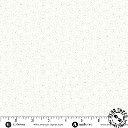 Andover Fabrics Itsy Bits Trefoil White