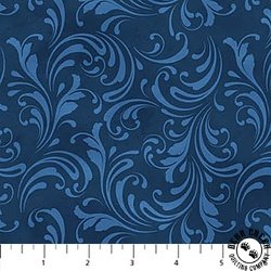 Northcott St. Nicholas Scroll Dark Blue