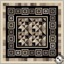 Circa Onyx Swirling Steps Cabin Free Quilt Pattern Circa Onyx Swirling Steps Cabin Free Quilt Pattern