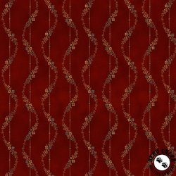 Marcus Fabrics Dear Scarlet Swag Flower Wine Marcus Fabrics Dear Scarlet Swag Flower Wine