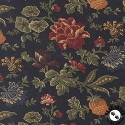 Moda Quail Run Meadowland Indigo