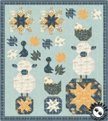Pumpkin Yoga Quilt Pattern