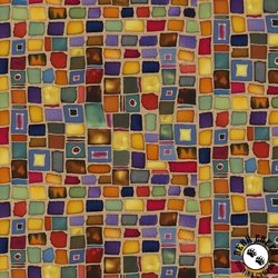 P&B Textiles Bear in Mind Mosaic Multi P&B Textiles Bear in Mind Mosaic Multi
