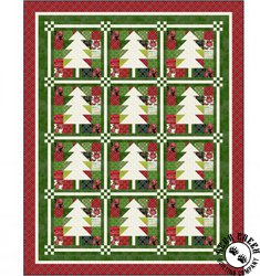 Holiday Greetings Cheerful Pine Free Quilt Pattern