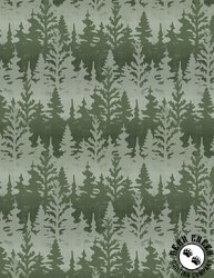 Wilmington Prints Timberland Trails Trees All Over Green Wilmington Prints Timberland Trails Trees All Over Green