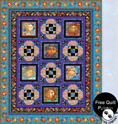 Season of the Sun Free Quilt Pattern