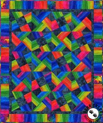 Ombre Puzzle Free Quilt Pattern by Wilmington Prints