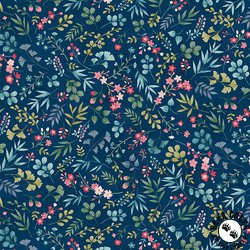 Andover Fabrics Kasumi Cherry Blossom Blue