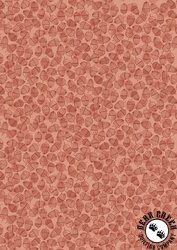 Lewis and Irene Fabrics Snuggle Up Season Flannel Acorns Blush