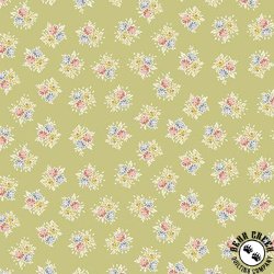 Andover Fabrics Petite Fleur Posy Green Andover Fabrics Petite Fleur Posy Green
