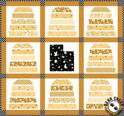 The Beehive State Free Quilt Pattern